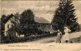 T3 1906 Szliács-fürdő, Kúpele Sliac; Bellevue Szálloda. Lechnitzky O. 194. / Hotel (EK) - Ohne Zuordnung