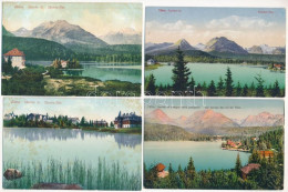 ** Tátra, Magas-Tátra, Vysoké Tatry; - 6 Db RÉGI Képeslap / 6 Pre-1945 Postcards - Unclassified