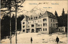 T2/T3 1913 Tátraotthon, Tatraheim, Tatranské Zruby (Magas-Tátra, Vysoké Tatry); Tatransky Domov / Tatra-Heim / Tátra-Ott - Ohne Zuordnung