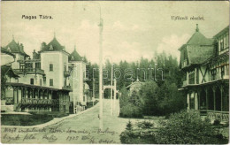 T2/T3 1905 Újtátrafüred, Neu-Schmecks, Novy Smokovec (Magas-Tátra, Vysoké Tatry); Újfüredi Részlet. M.T. és F.I. Koch Wi - Unclassified