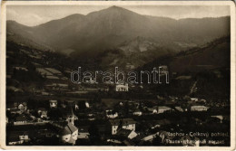 T2/T3 1939 Rahó, Rachov, Rahiv, Rakhiv; Celkovy Pohled / Látkép / General View (EK) - Unclassified