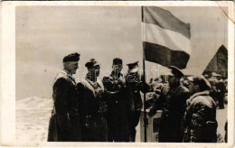 T3 1940 Vereckei-hágó, Veretskyy Pereval, Verecke Pass, Serednioveretskyy; Magyar-Lengyel Baráti Találkozás A Visszafogl - Non Classificati