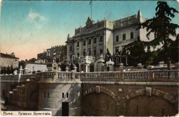 T4 1914 Fiume, Rijeka; Palazzo Governiale / Government Palace (EM) - Non Classés