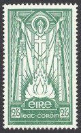 Ireland Sc# 121 MH 1943-1945 2sh6p St. Patrick And Paschal Fire - Unused Stamps