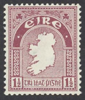 Ireland Sc# 108 MH 1941 1½p Map - Ongebruikt