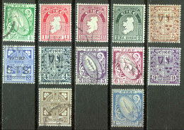 Ireland Sc# 106-117 Used (a) 1940-1942 Definitives - Gebraucht