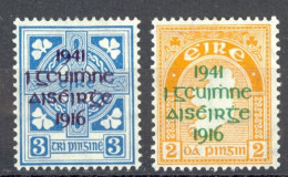 Ireland Sc# 118-119 MH Overprint 1941 Definitives - Nuovi