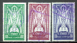 Ireland Sc# 121-123 Used (a) 1943-1945 St. Patrick And Paschal Fire - Oblitérés