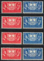 Ireland Sc# 103-104 MH Lot/4 1939 US Constitution 150th - Unused Stamps