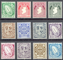Ireland Sc# 106-117 MH 1940-1942 Definitives - Unused Stamps