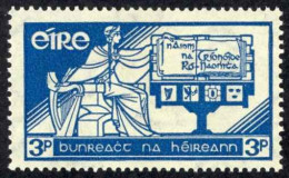 Ireland Sc# 100 MH 1937 Allegory Of Ireland And Constitution - Nuovi