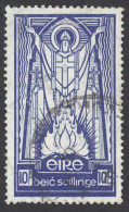 Ireland Sc# 98 Used 1937 10sh St. Patrick And Paschal Fire - Usati