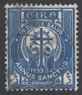 Ireland Sc# 89 Used (a) 1933 3p Adoration Of The Cross - Oblitérés