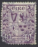 Ireland Sc# 74 Cull (a) 1922-1923 9p Violet Coat Of Arms - Usati