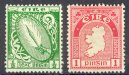 Ireland Sc# 65-66 MNH 1922-1923 Definitives - Ongebruikt