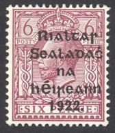 Ireland Sc# 17 MH 1922 6p Alex. Thom Overprint - Nuovi