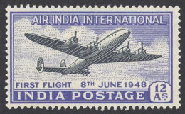India Sc# C7 MH 1948 Air Post - Airmail