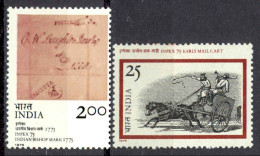 India Sc# 709-710 MH 1975 INPEX 75 - Ungebraucht