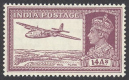 India Sc# 161A MH 1940 14a KGVI Definitive  - 1936-47  George VI