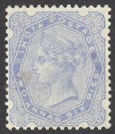 India Sc# 59 MH (a) 1900 2a6p Queen Victoria  - 1882-1901 Empire