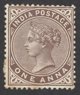 India Sc# 38 MH (b) 1882-1887 1a Queen Victoria  - 1882-1901 Empire