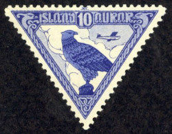 Iceland Sc# C3 MH (b) 1953 Gyrfalcon - Unused Stamps