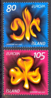 Iceland Sc# 1110-1111 MNH 2007 Europa - Ungebraucht