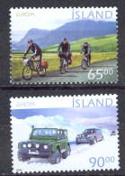 Iceland Sc# 1019-1020 MNH 2004 Europa - Nuovi