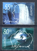 Iceland Sc# 937-938 MNH 2001 Europa - Nuevos