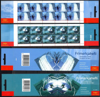 Iceland Sc# 937a-938a MNH Set/2 Complete Booklet 2001 Europa - Ongebruikt