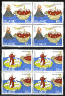 Iceland Sc# 780-781 MNH Block/4 1994 Europa - Ongebruikt