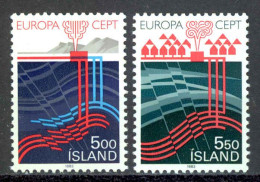 Iceland Sc# 573-574 MNH 1983 Europa - Unused Stamps