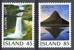 Iceland Sc# 498-499 MH 1977 Europa - Neufs