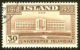 Iceland Sc# 210 Used 1938 30a Independence 20th - Usados