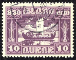 Iceland Sc# 155 Used 1930 10a Definitives - Usados