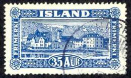 Iceland Sc# 147 Used 1925 35a Views - Oblitérés