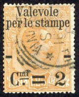 Italy Sc# 62 Used 1890 2c On 1.25l King Humbert I - Oblitérés