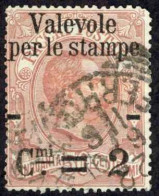 Italy Sc# 60 Used 1890 2c On 50c King Humbert I - Oblitérés
