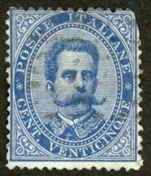 Italy Sc# 48 Used (a) 1879 25c Blue King Humbert I - Gebraucht