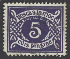 Ireland Sc# J10 Used (a) 1943 5p Postage Due - Timbres-taxe