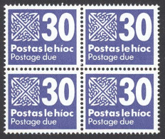 Ireland Sc# J35 MNH Block/4 1985 30p Postage Due - Portomarken