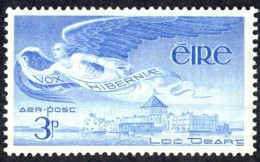 Ireland Sc# C2 MH 1948-1965 3p Blue & Ocher Air Post - Airmail