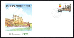 Ireland Sc# 708 FDC 1988 3.1 Dublin Millennium - FDC