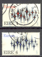 Ireland Sc# 316-317 Used 1972 Europa - Usados