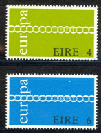 Ireland Sc# 305-306 MH 1971 Europa - Neufs