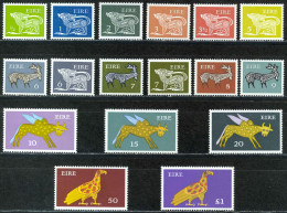 Ireland Sc# 343-359 MNH 1974-1978 Definitives - Neufs