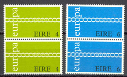 Ireland Sc# 305-306 MNH Pair 1971 Europa - Neufs