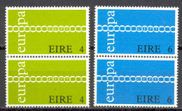 Ireland Sc# 305-306 MNH Pair 1971 Europa - Nuovi