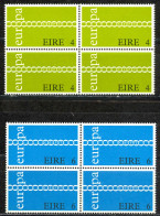 Ireland Sc# 305-306 MNH Block/4 1971 Europa - Unused Stamps