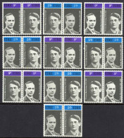 Ireland Sc# 285a-287a MNH Lot/5 1970 50th Memorial - Unused Stamps